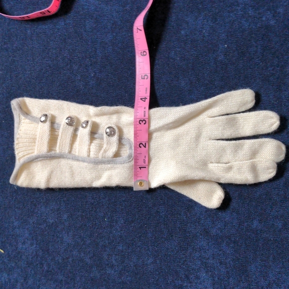 LAUREN Ralph Lauren Wool/Cashmere blend knit gloves, 3 pairs, black pair is NWT - Picture 8 of 8